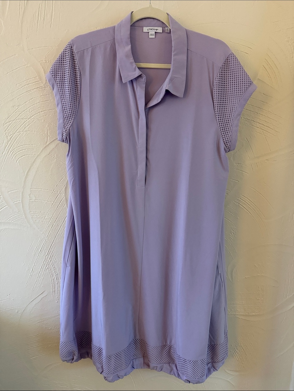 Chicos Zenergy® UPF Mockneck Bungee Dress